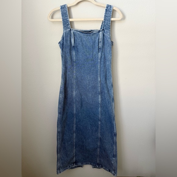 Abercrombie & Fitch Blue Denim Dress - Picture 3 of 8